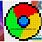 Google Chrome Pixel Art