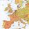 Google Map of Western Europe