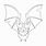 Goth Bat Coloring Pages