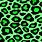 Green Cheetah Print Background