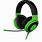 Green Gaming Headset