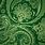 Green Paisley Wallpaper