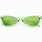 Green Tint Sunglasses
