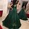 Green Vintage Prom Dresses