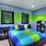 Green and Blue Kids Room