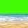 Green screen Beach Background