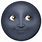 Grey Moon Emoji