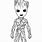 Groot Coloring Pages for Kids