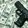 Gun and Money iPhone Wallpaper