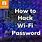 Hack Nearby Wifi Password