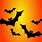 Halloween Art with Bats