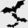 Halloween Bats Clip Art Transparent