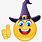 Halloween Emoji Witch