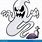 Halloween Ghost Cartoon Characters