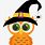 Halloween Owl Clip Art Free