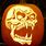 Halloween Skull Pumpkin Carving