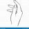 Hand Outline Vector