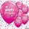 Happy Birthday Pink Animated