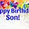 Happy Birthday for My Son