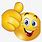 Happy Emoji with Thumbs Up
