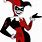 Harley Quinn Cartoon Costume