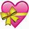 Heart Pink Ribbon Emoji