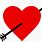 Heart Shaped Arrow