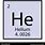 Helium Symbol