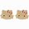 Hello Kitty Gold Earrings