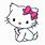 Hello Kitty as a Cat