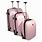 Heys Luggage Hard Shell Pink