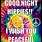 Hippie Peace Good Night