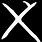 Hooked X Symbol
