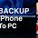 How to Back Up iPhone On Computer