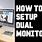 How to Connect 2 Monitors