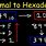 How to Convert to Hexadecimal