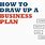 How to Draw Business Plan