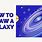How to Draw a Simple Galaxy