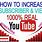 How to Increase Subscribers On YouTube