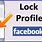 How to Lock Facebook Profile From PC