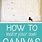 How to Make Your Own Canvas