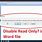 How to Remove Read Only in Word