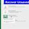 How to Restore Unsaved Excel File