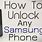 How to Unlock a Samsung Phone