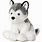 Husky Dog Plush Toy