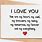 I Love You Cards to From