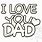 I Love You Dad Drawings
