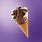 Ice Cream Cone with Chocolate