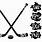 Ice Hockey Stick SVG