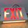 Incandescent Exit Sign